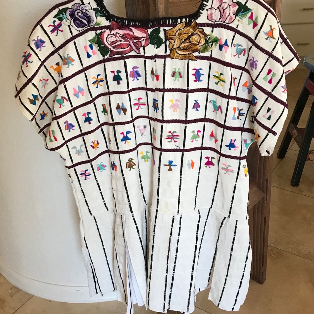 Handmade Peruvian tunic.